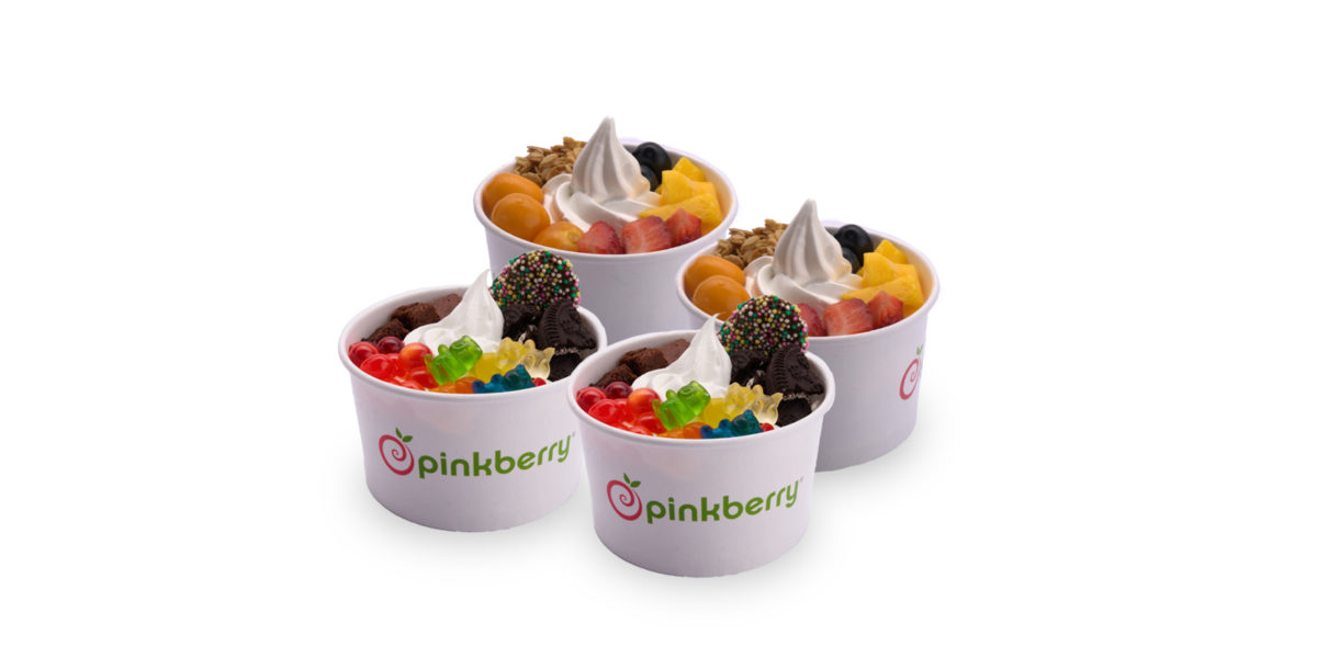 Pinkberry - 4 Pinkberry Small S/34.90