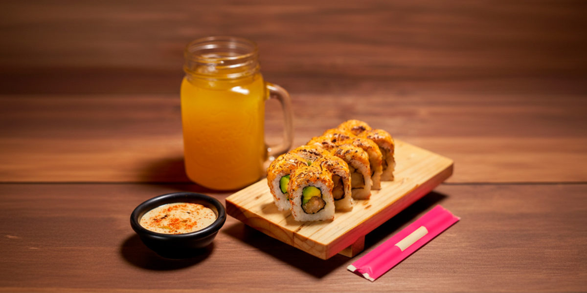 Isushi - 10 Makis + Refresco S/16.90