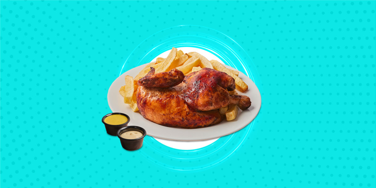 Norkys - 1/2 Pollo + Papas S/29.90