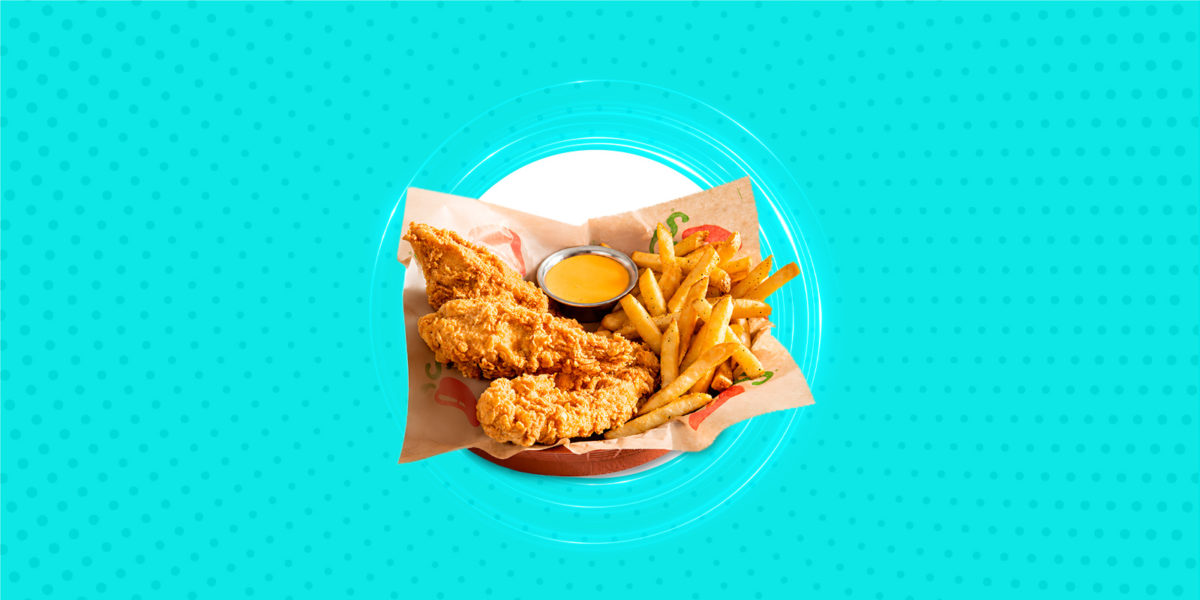 Chili's - ´ 3 piezas Crispy Chicken Crispers + 1 porción de papas S/23.00