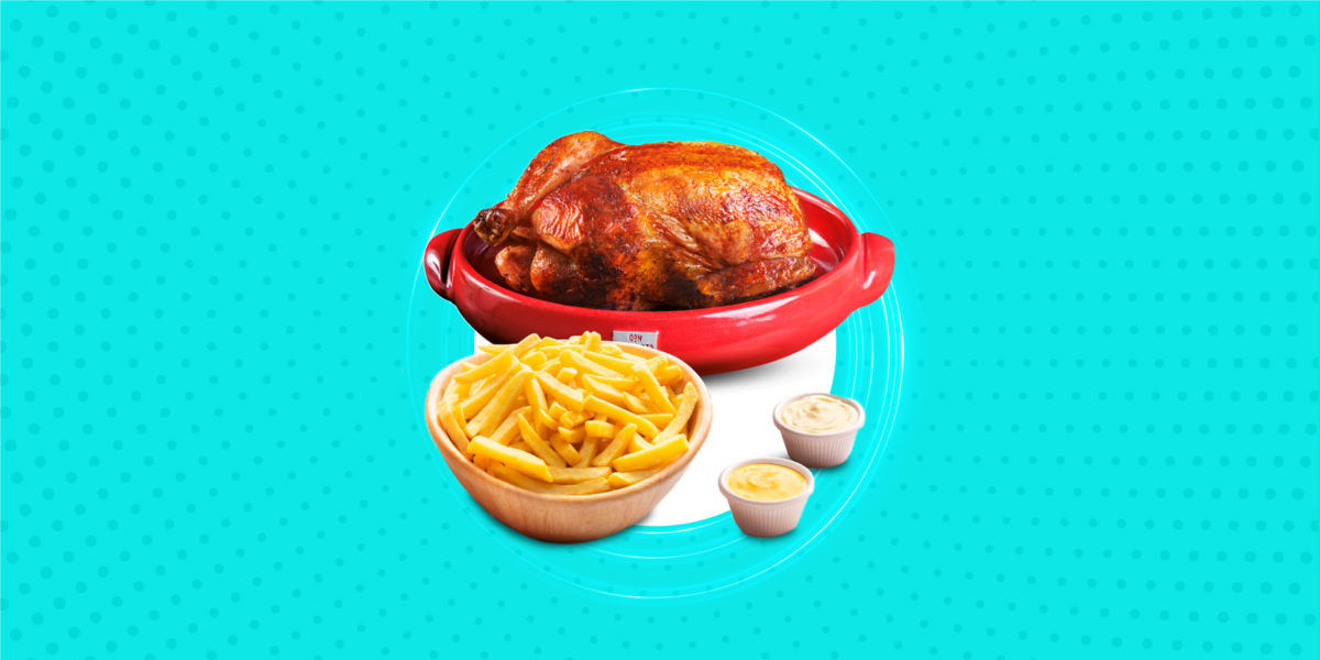 Don Belisario - 1 pollo + papas fritas familiares + salsas S/49.90