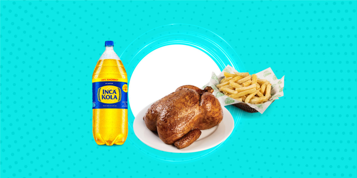Roky´s - 1 Pollo + Papas Familiares + Gaseosa 3L S/69.90